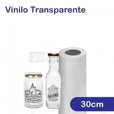 Vinilo Transparente Sublimable A4 x 10 Hojas