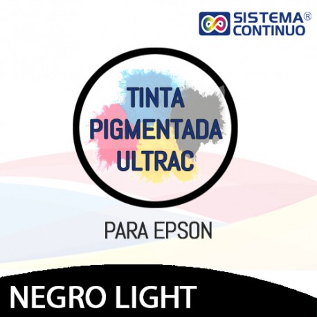 Tinta Pigmentada Ultrac Para Epson Negro light