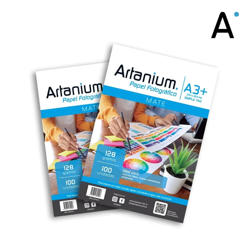 Papel Photo Matte 128gr A3+ x100 Hojas