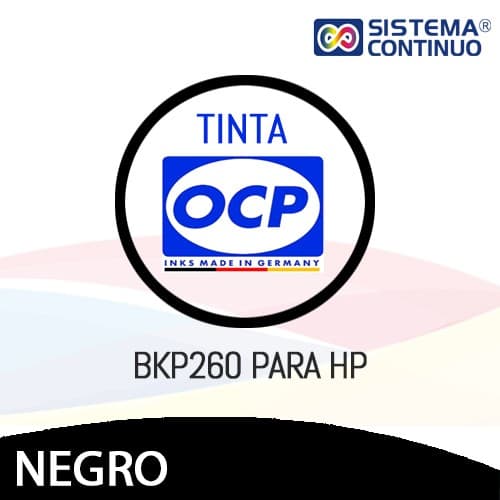 Tinta OCP BKP260 Negro