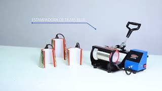 Video de Estampadora Senko Blue - Tazas (2 rectas y 2 cónicas)