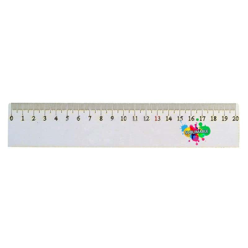 Regla madera cristal 20x4 - caja x10 unidades