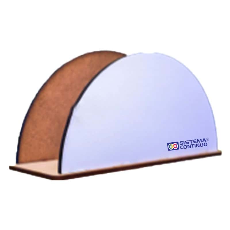 Servilletero madera cristal 15x7,5 en bolsa x5 unidades