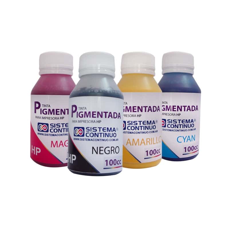 Tinta Premium Pigmentada Para Impresoras HP