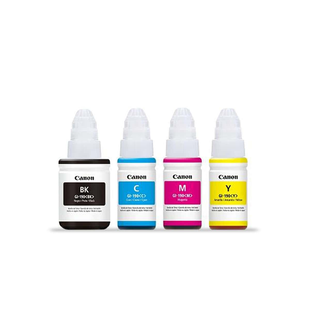 Kit x4 de Tinta Original Canon GI-190