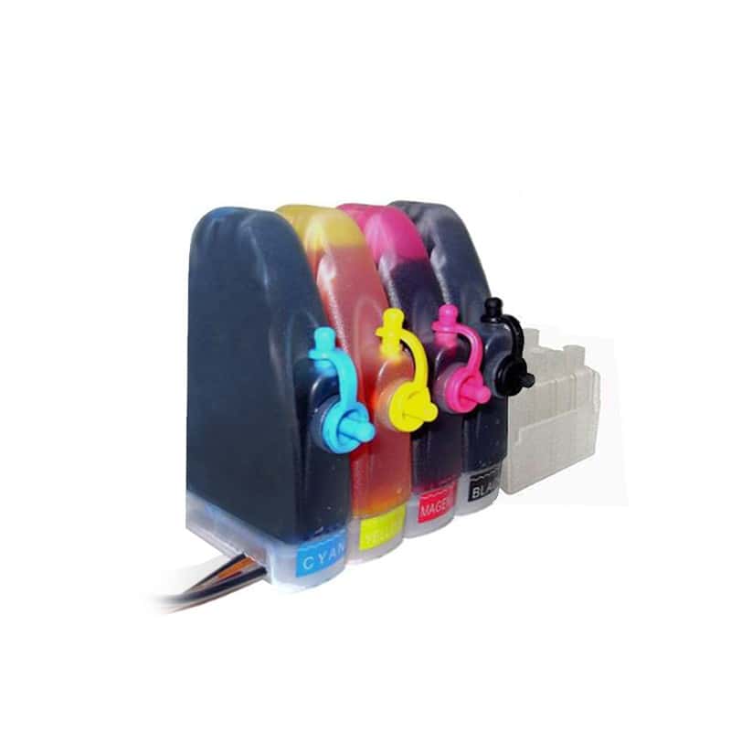 Sistema Continuo para HP 2 Cartuchos Con antirreflujo + Tinta
