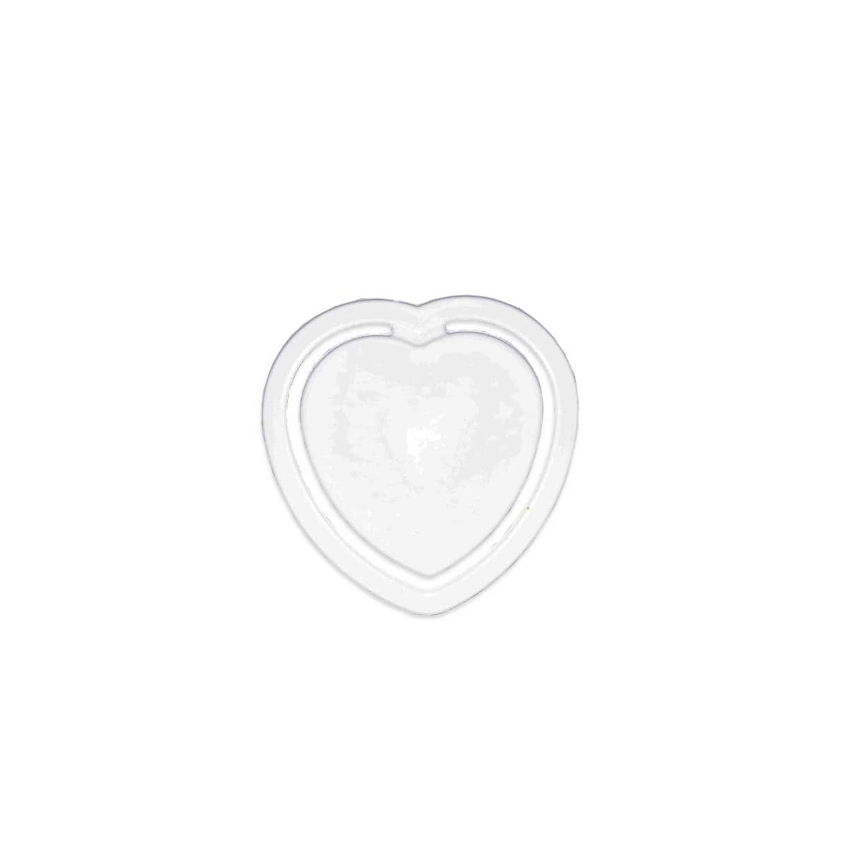 Clip Corazon Brillante x50 unidades - 60,5x60,5 mm