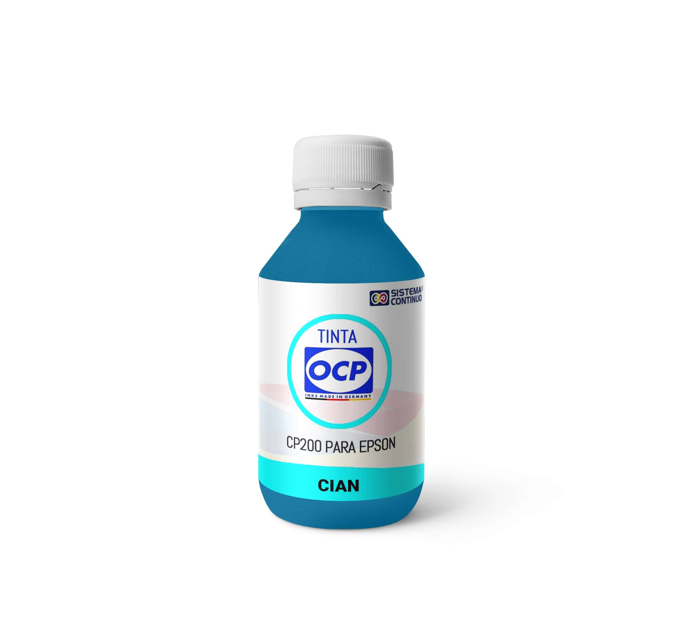 Tinta OCP Pigmentada CP200 Cian para Epson