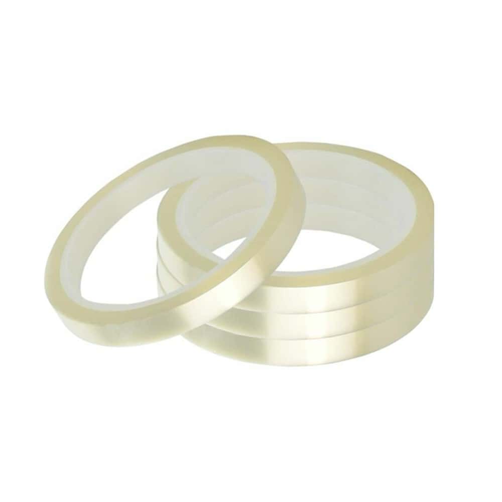 Cinta autoadhesiva TRANSPARENTE para Sublimar 10mm x30mts