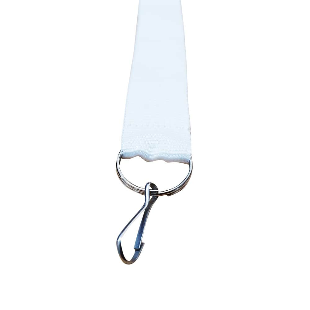 Llavero Cinta Sublimable x 5 Unidades - Gancho Alambre - 50 cm largo total