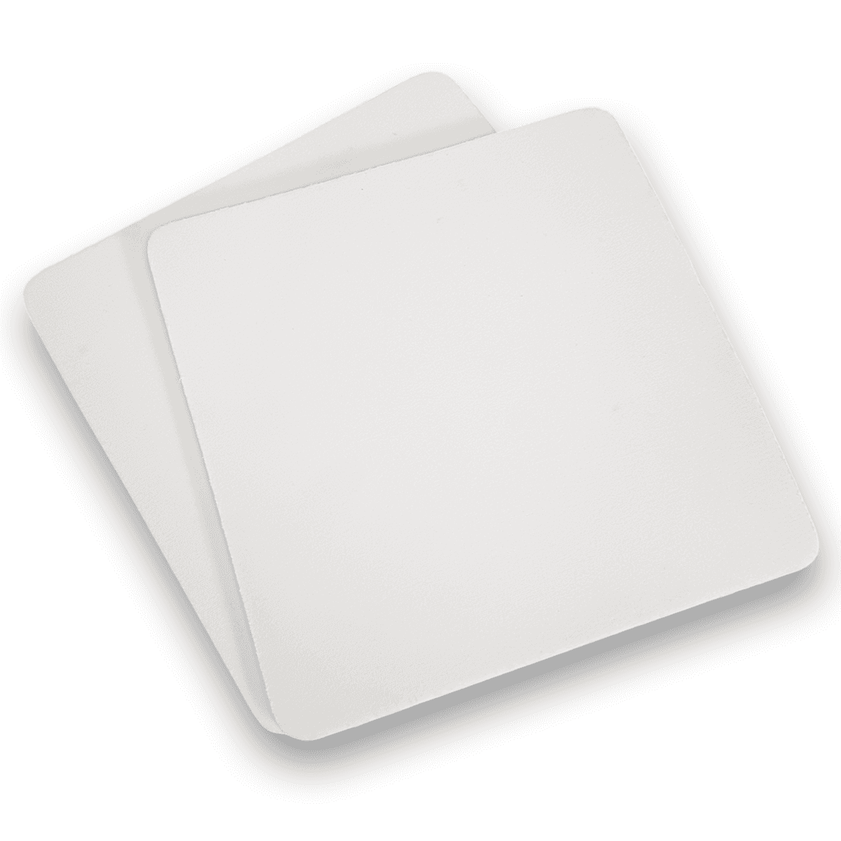 Mouse Pad Goma y Tela Rectangular 20 x 20 cm - BASE GRIS