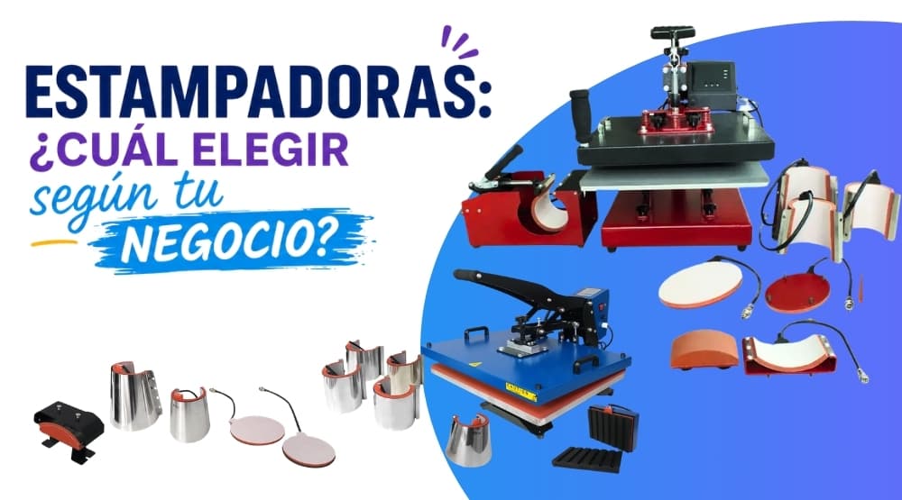 Guia de estampadoras: cual elegir segun tu negocio