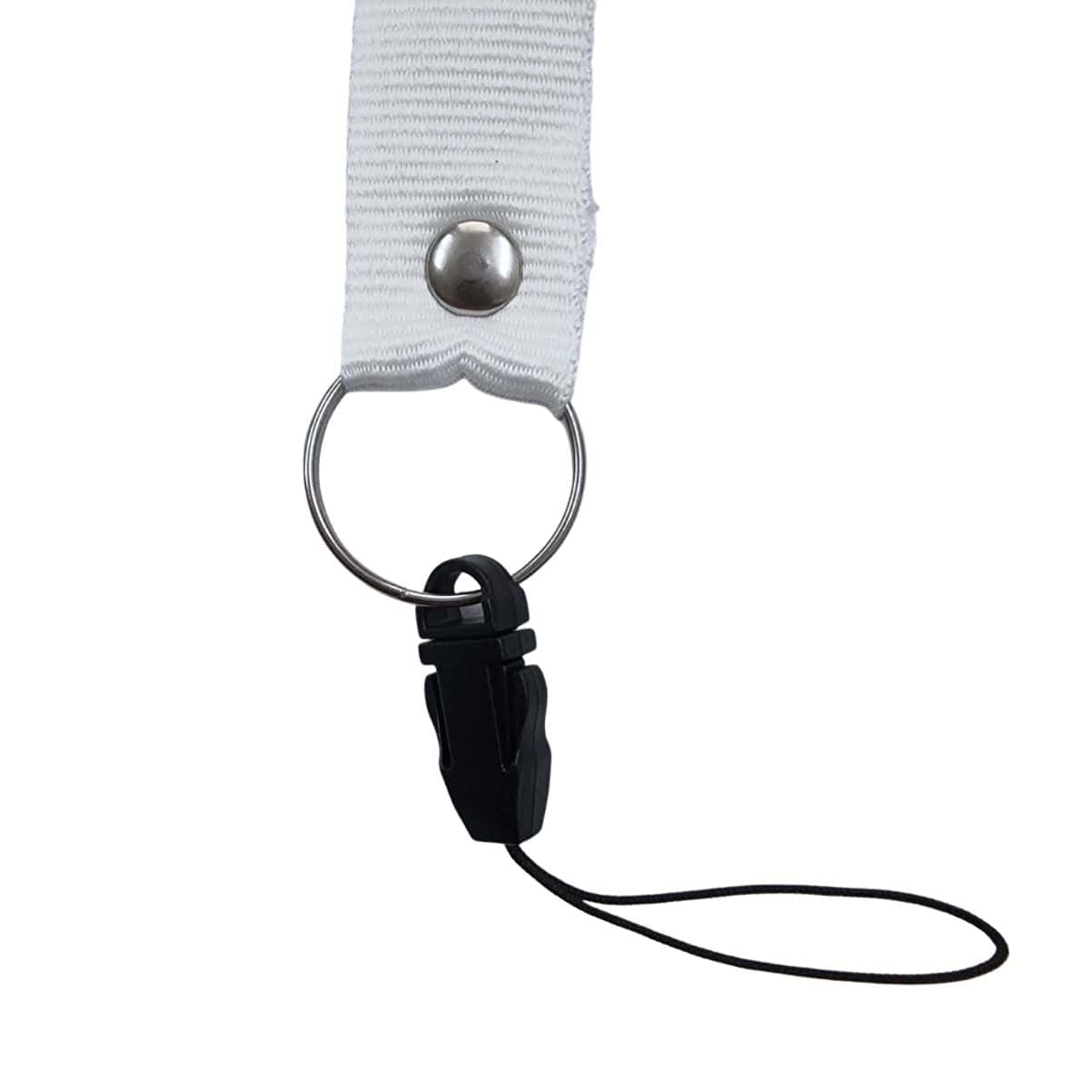 Llavero Cinta Sublimable x 5 Unidades - Con Lazo - 50 cm largo total