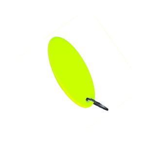 Llavero Plastico Ovalo Fluor