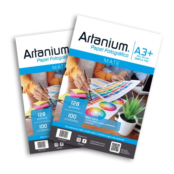 Papel Photo Matte 128gr A3+ x100 Hojas