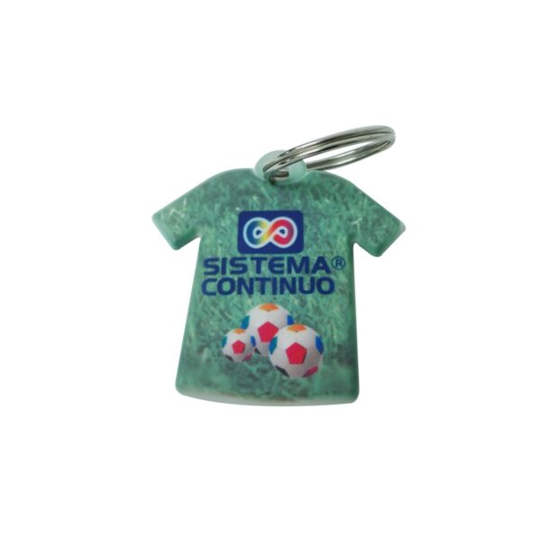 Llavero Plastico Camiseta