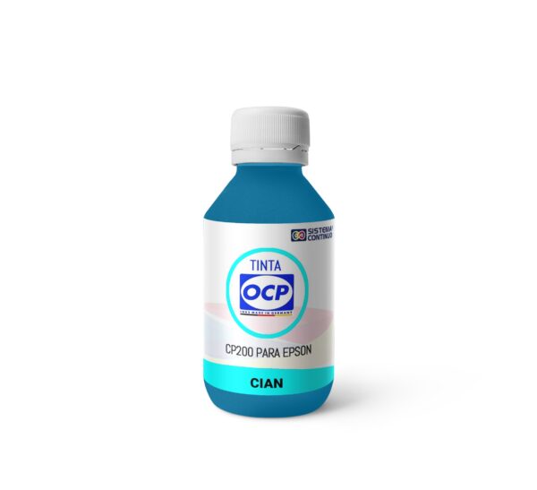 Tinta OCP Pigmentada CP200 Cian para Epson