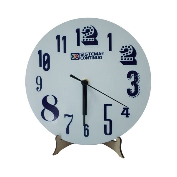 Reloj Redondo Sublimable De Madera Con Maquina