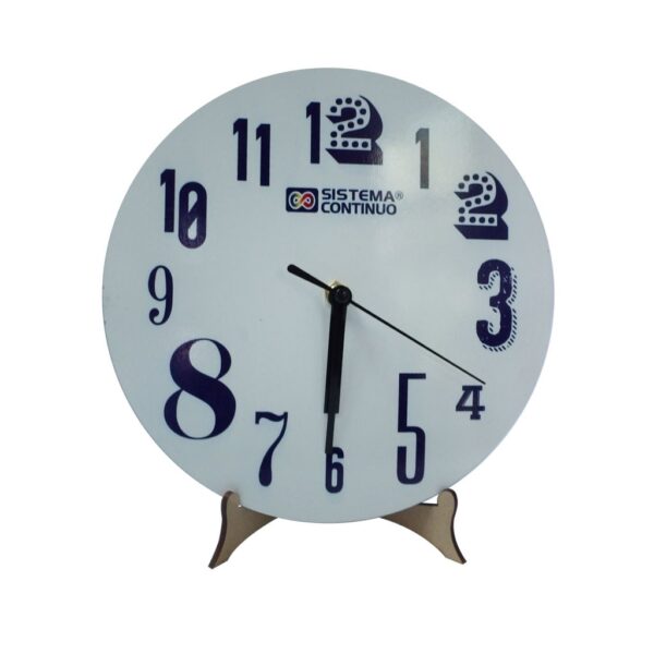 Reloj Redondo Sublimable De Madera Con Maquina