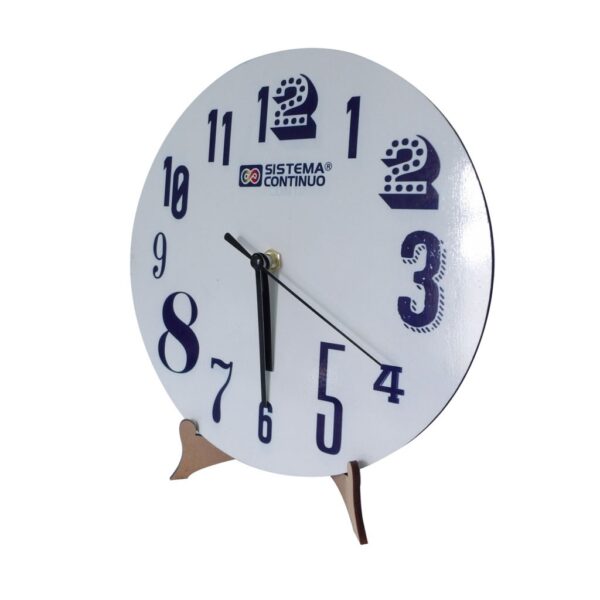 Reloj Redondo Sublimable De Madera Con Maquina