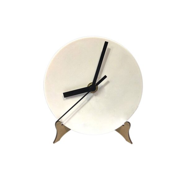Reloj de Polímero Sublimable Redondo 13cm