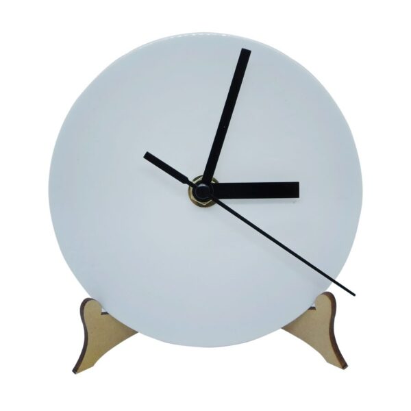 Reloj de Polímero Sublimable Redondo 13cm