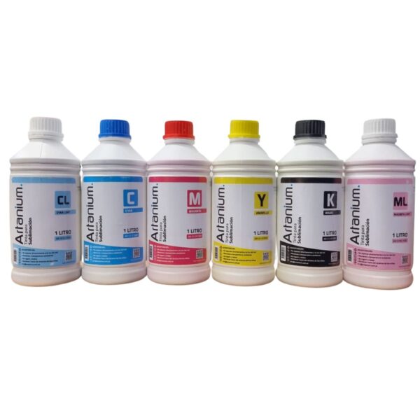 Tinta Sublimación Premium Artanium x 1 LITRO - Imagen 3