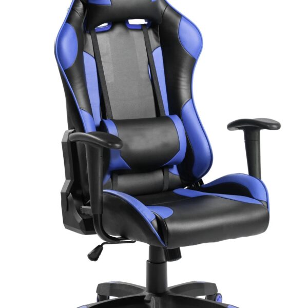 Silla Gamer - Negra/Azul