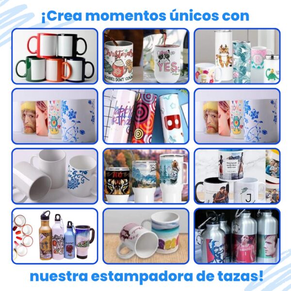 Estampadora de Tazas - Chop y Hoppy