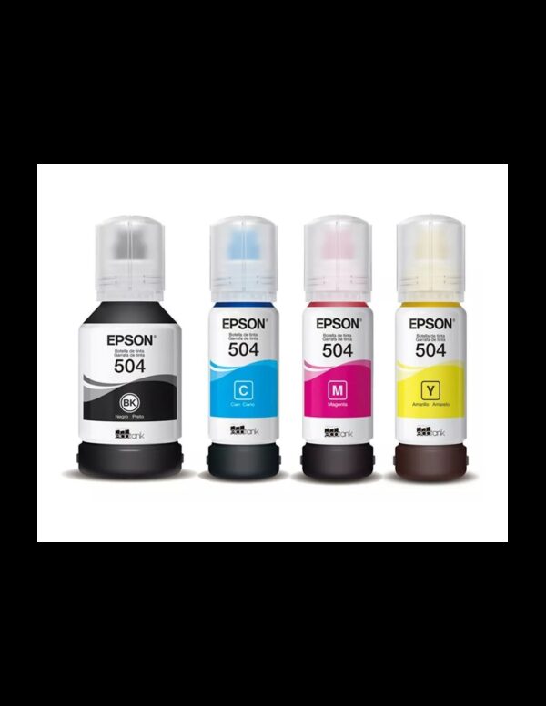 Kit x4 de Tinta Original Epson T504