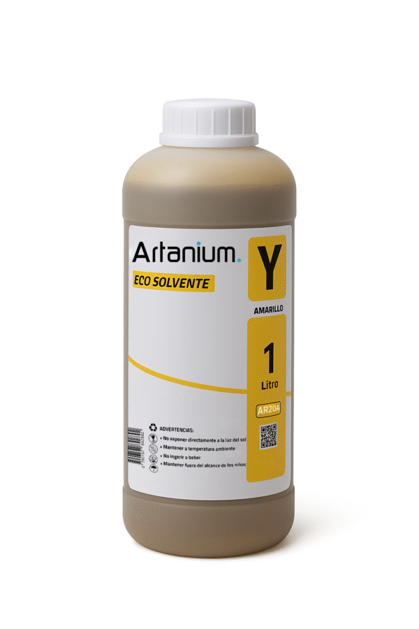 Tinta Ecosolvente - Artanium - AR20 x 1000cc - Imagen 2