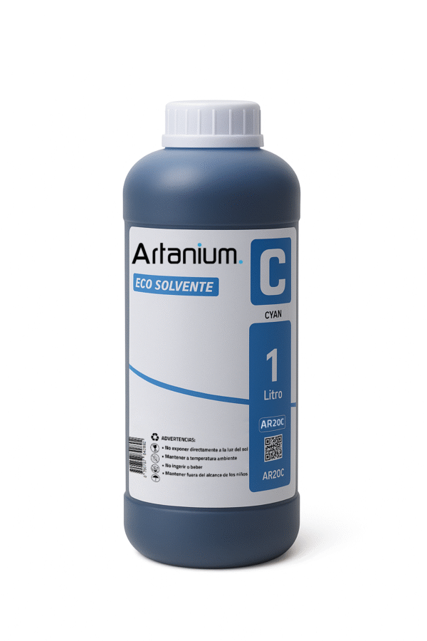 Tinta Ecosolvente - Artanium - AR20 x 1000cc - Imagen 3
