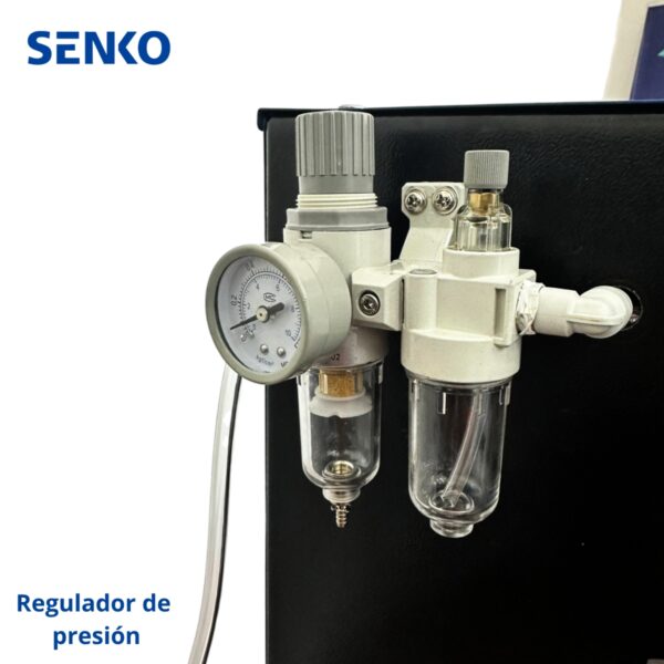 Estampadora Senko Blue - Plana 40 x 60 Doble Bandeja Neumatica - Imagen 9