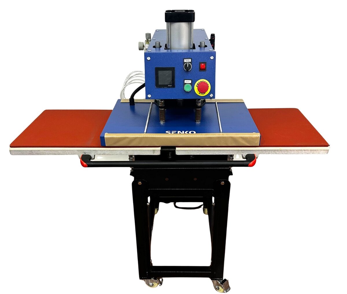 Estampadora Doble Bandeja Neumática Plana 40 × 60 cm 