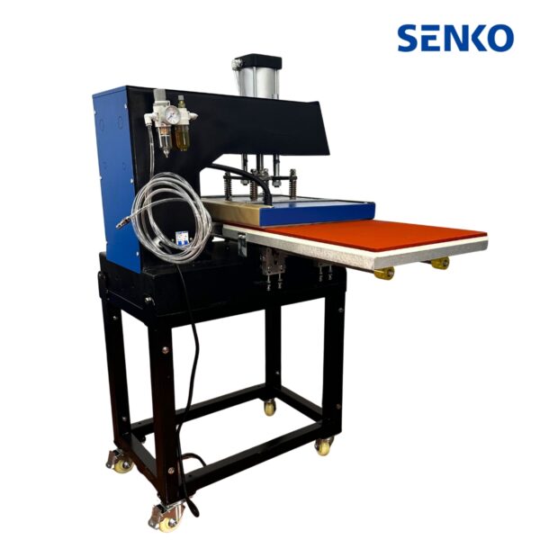 Estampadora Senko Blue - Plana 40 x 60 Doble Bandeja Neumatica - Imagen 3