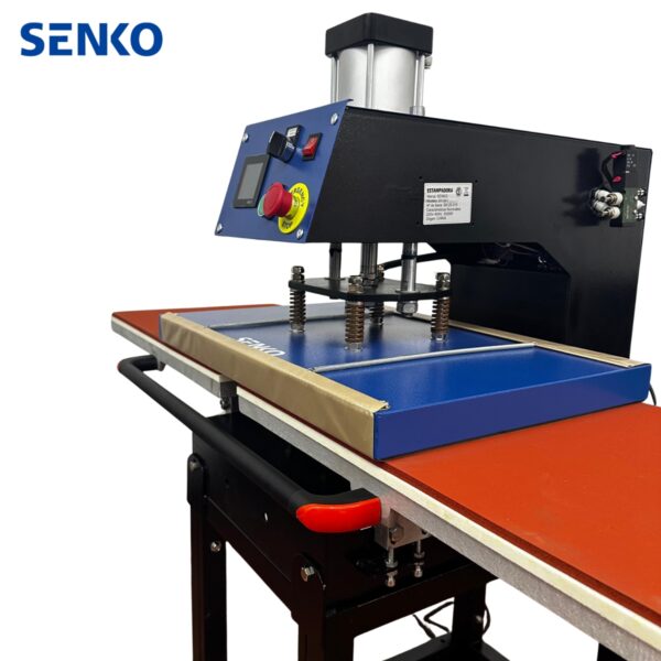 Estampadora Senko Blue - Plana 40 x 60 Doble Bandeja Neumatica - Imagen 2